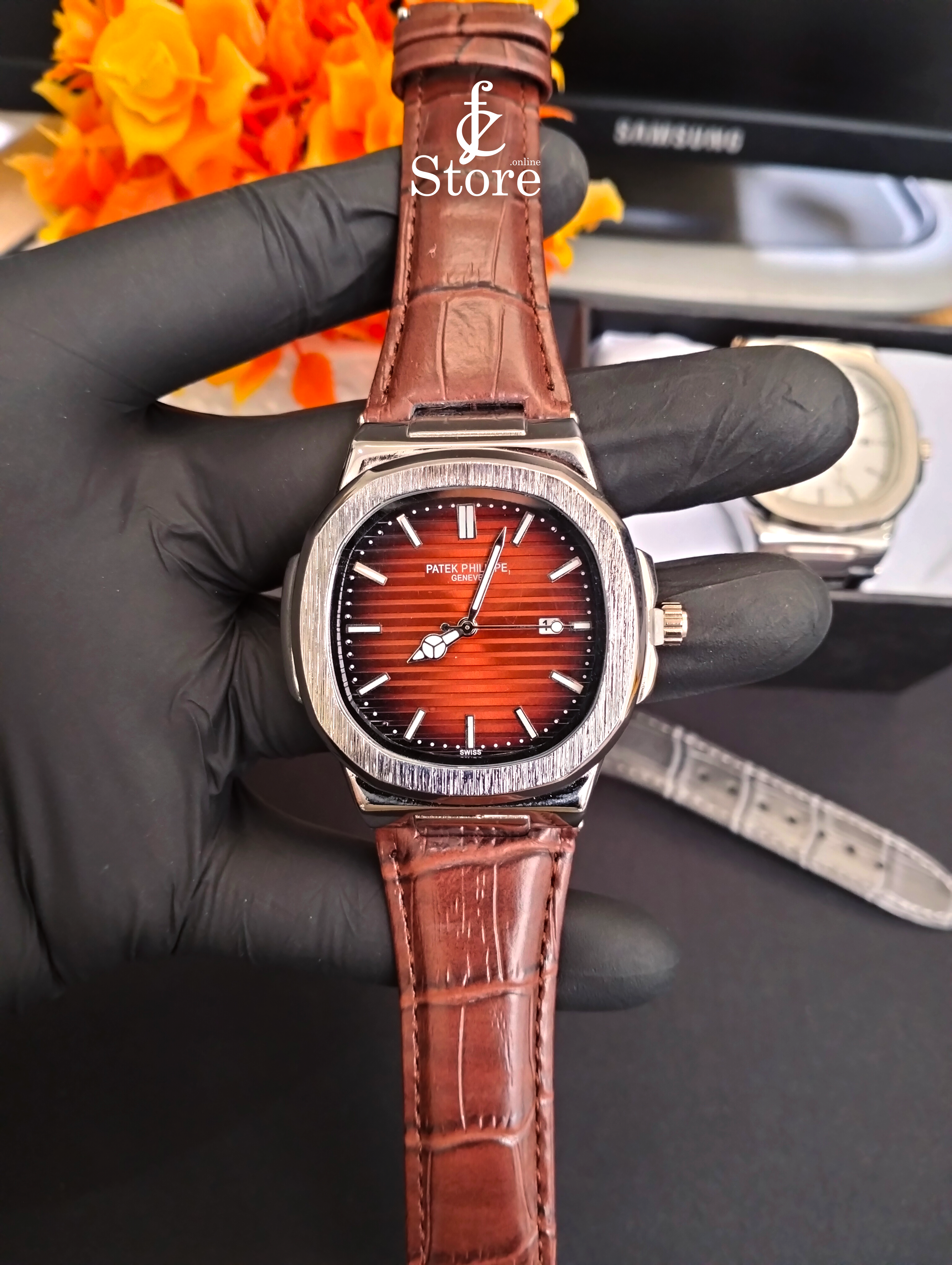 Patek Philippe Geneve - Chocolate Brown