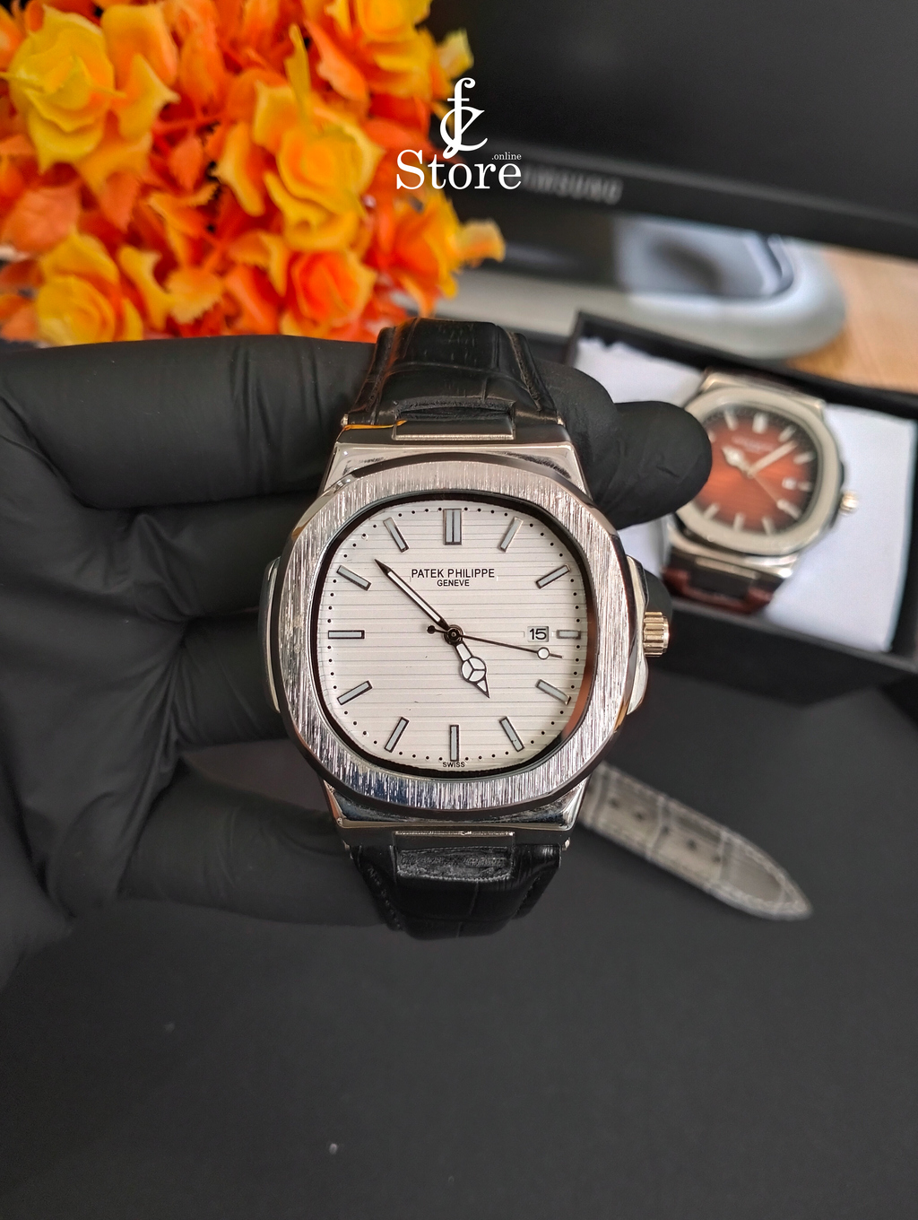 Patek Philippe Geneve - Black & Silver