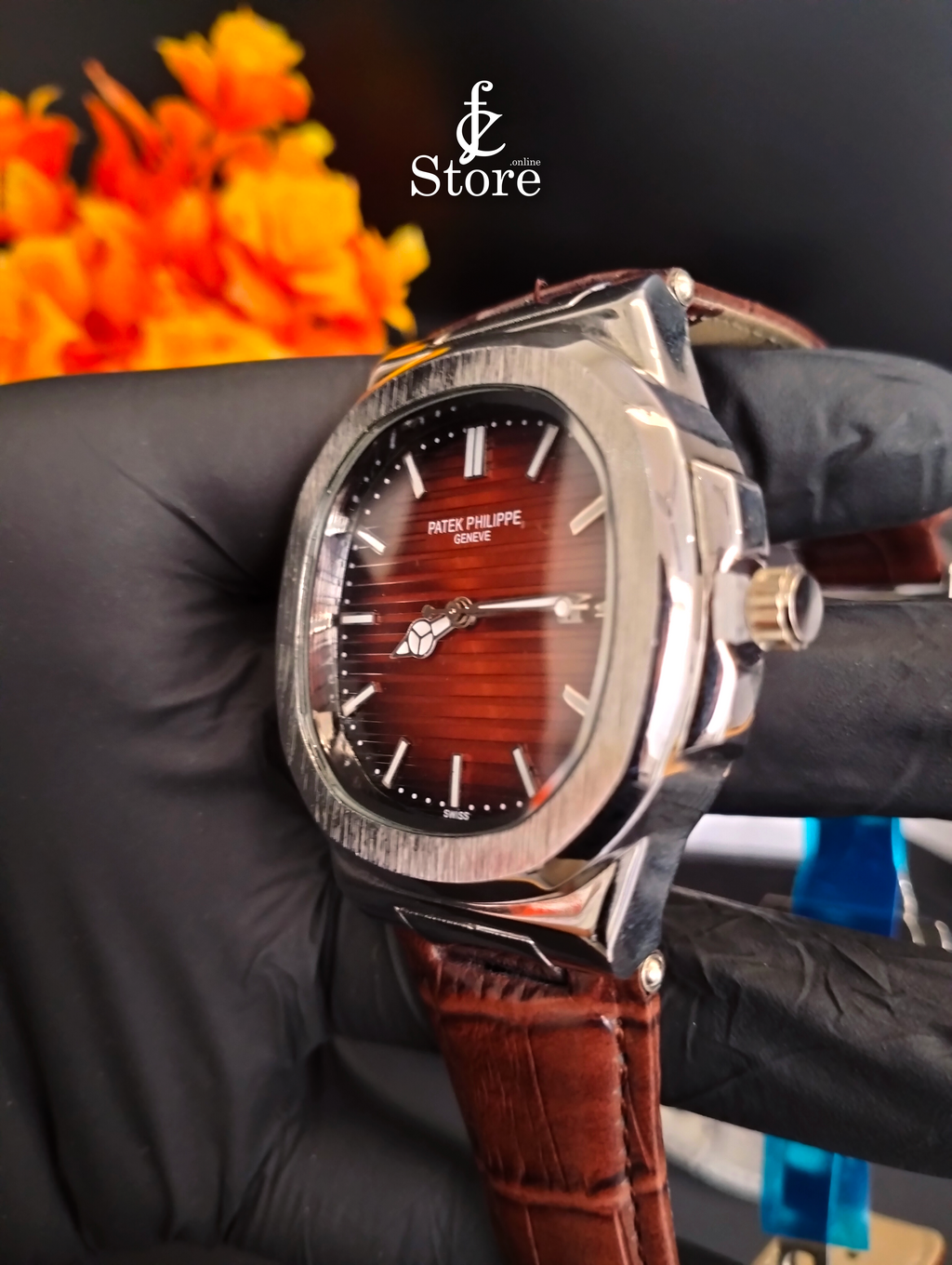 Patek Philippe Geneve - Chocolate Brown