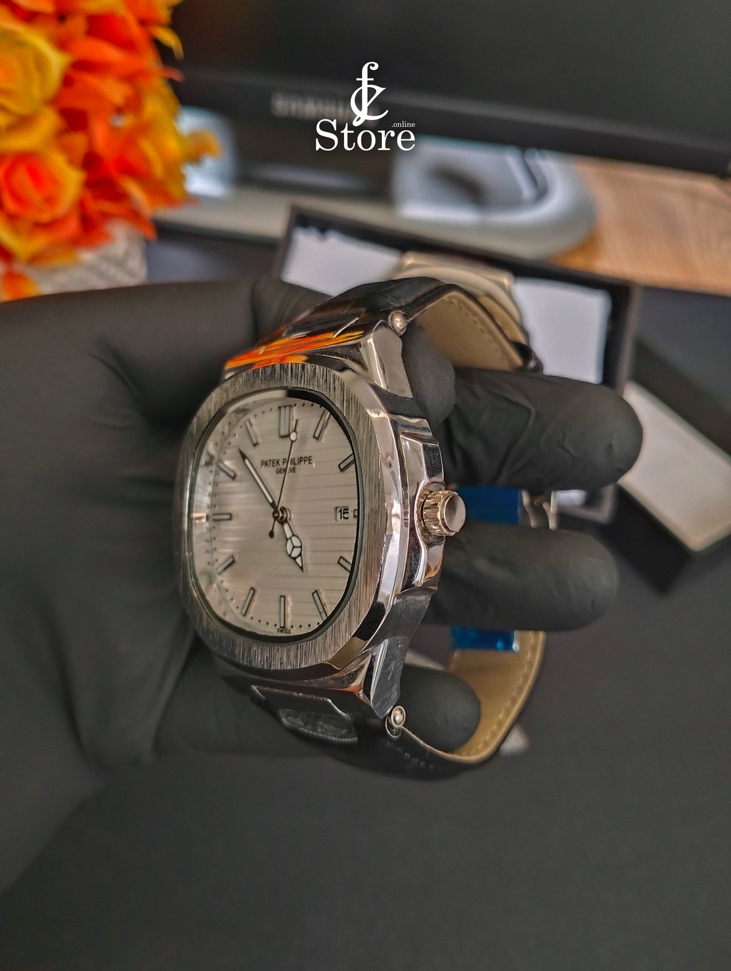 Patek Philippe Geneve - Black & Silver