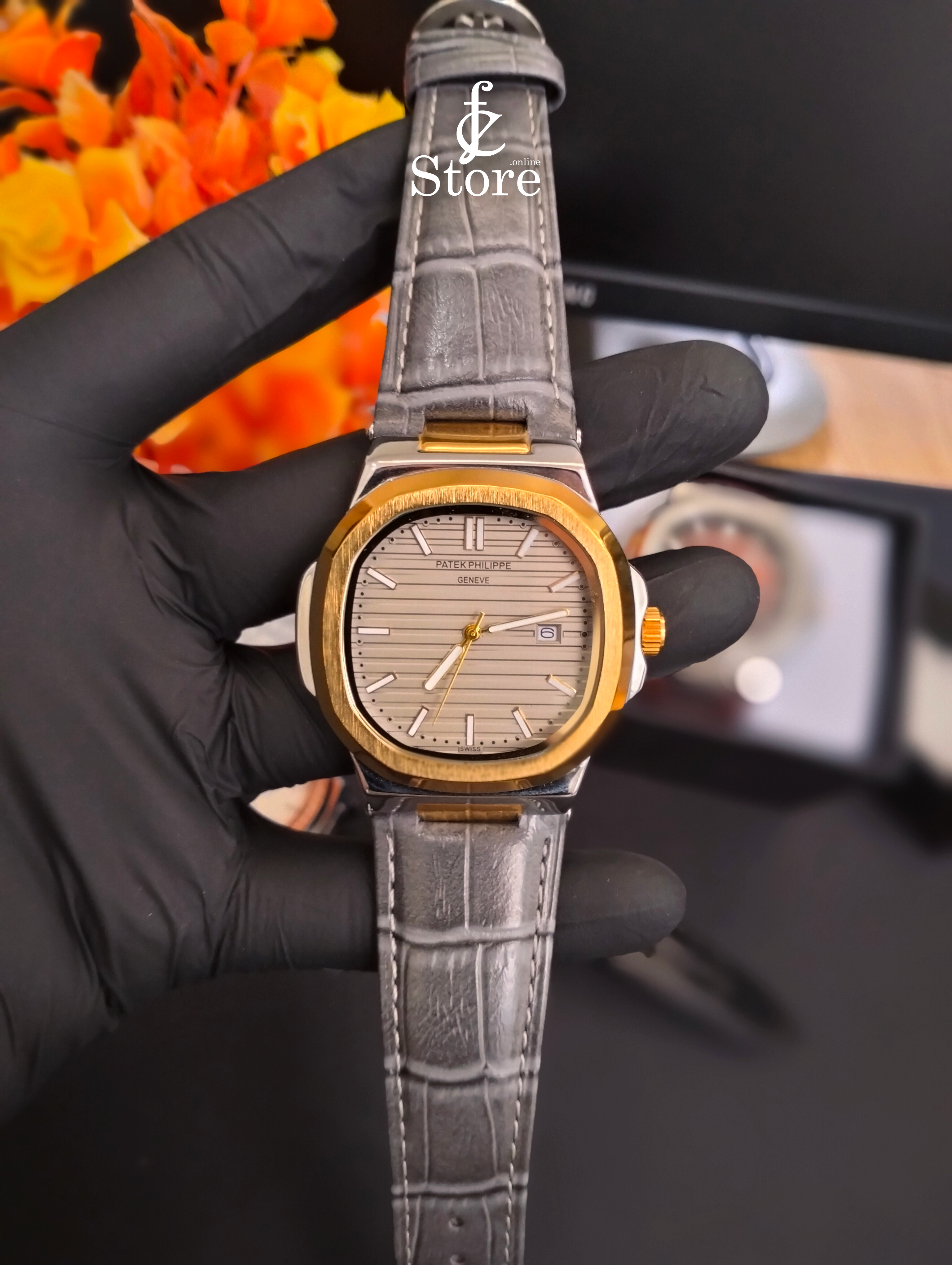 Patek Philippe Geneve - Gold Gray