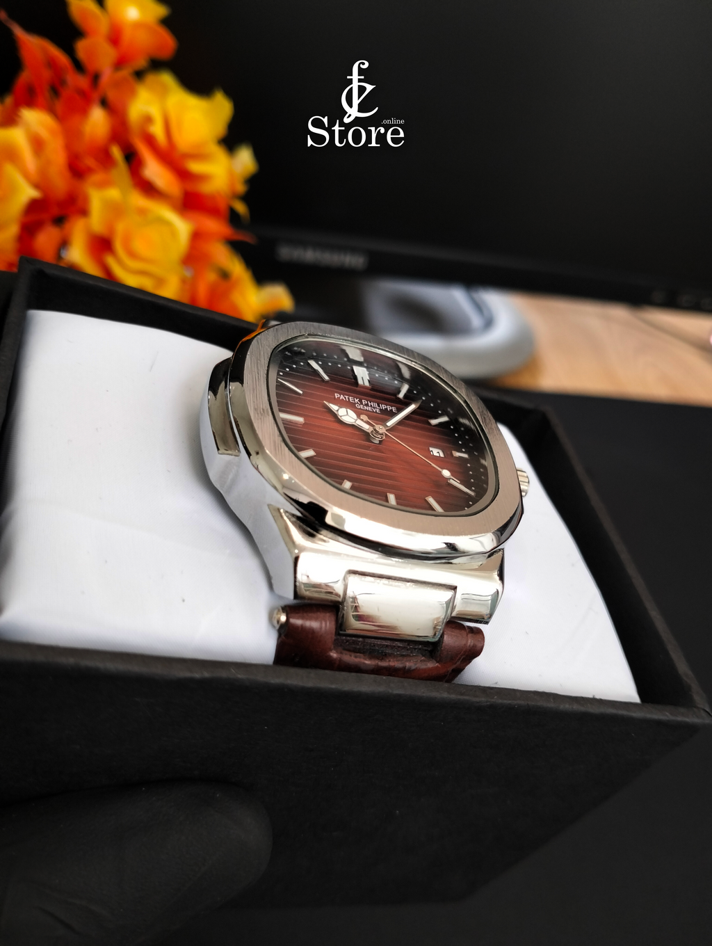 Patek Philippe Geneve - Chocolate Brown