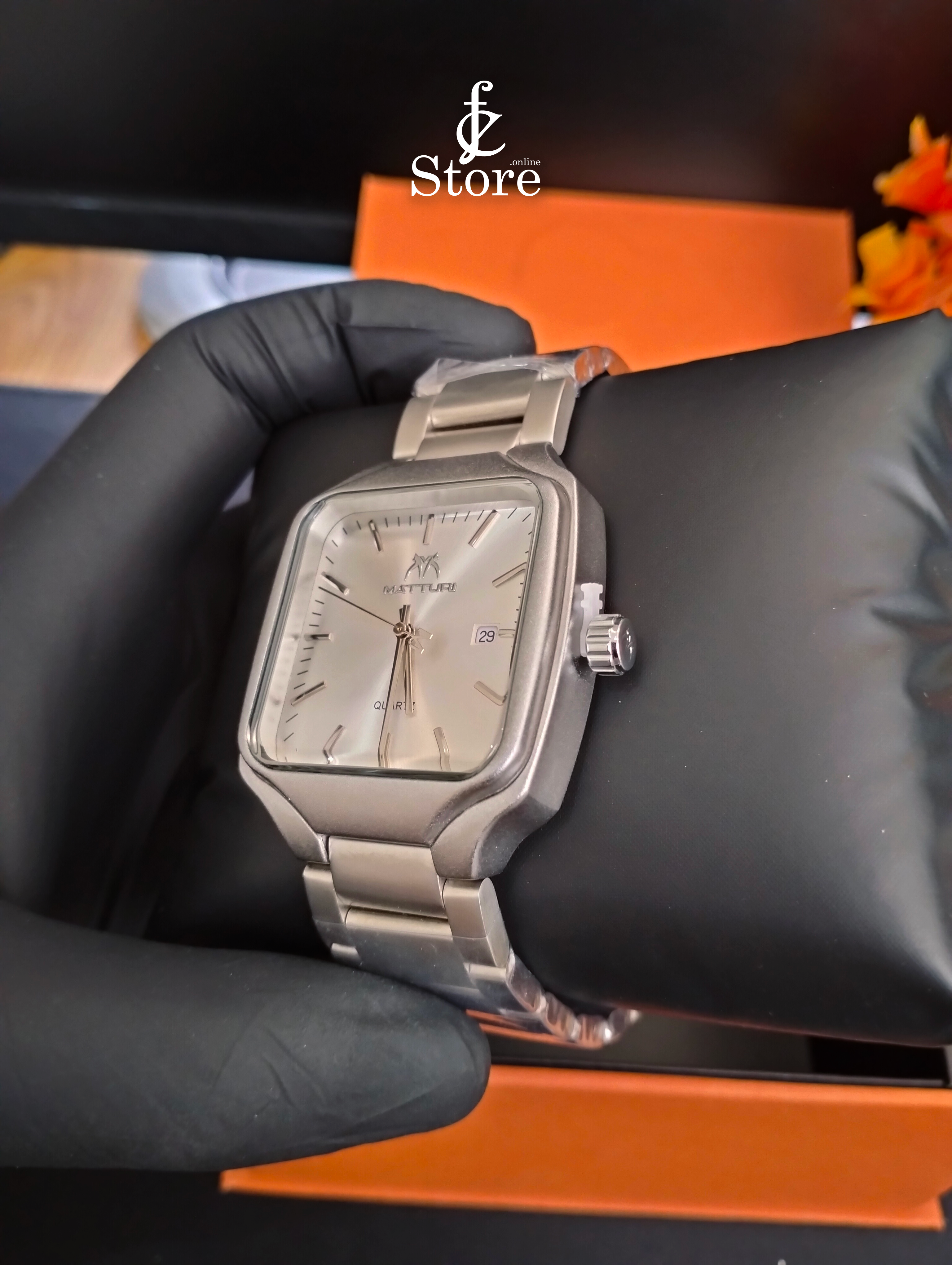 Matturi Quartz Original Mate Silver Watch