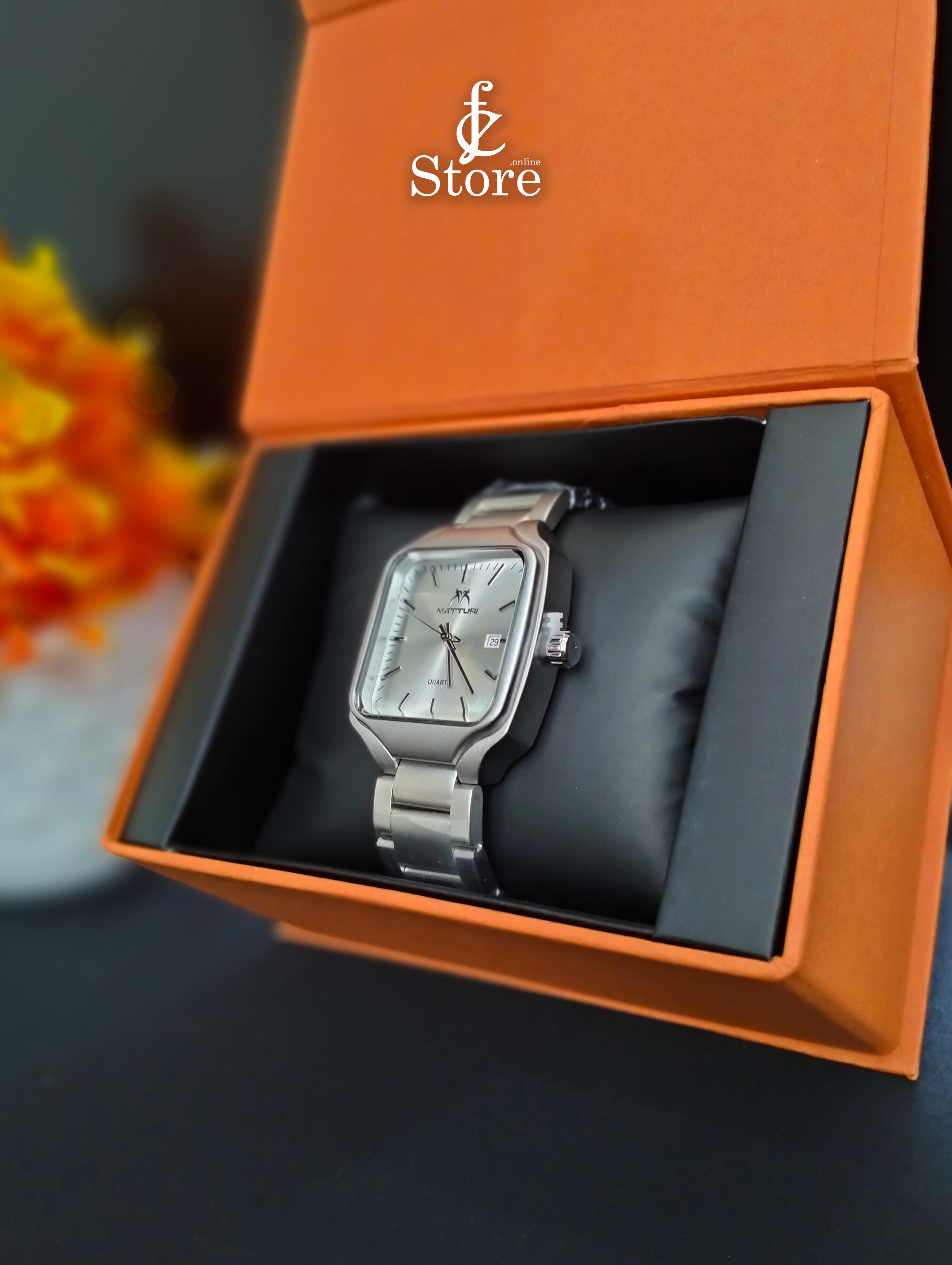 Matturi Quartz Original Mate Silver Watch