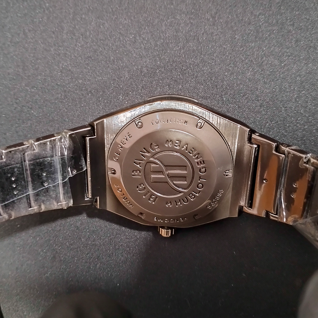 Hublot Geneve Butterfly Lock Chain Watch With Date Display For Men