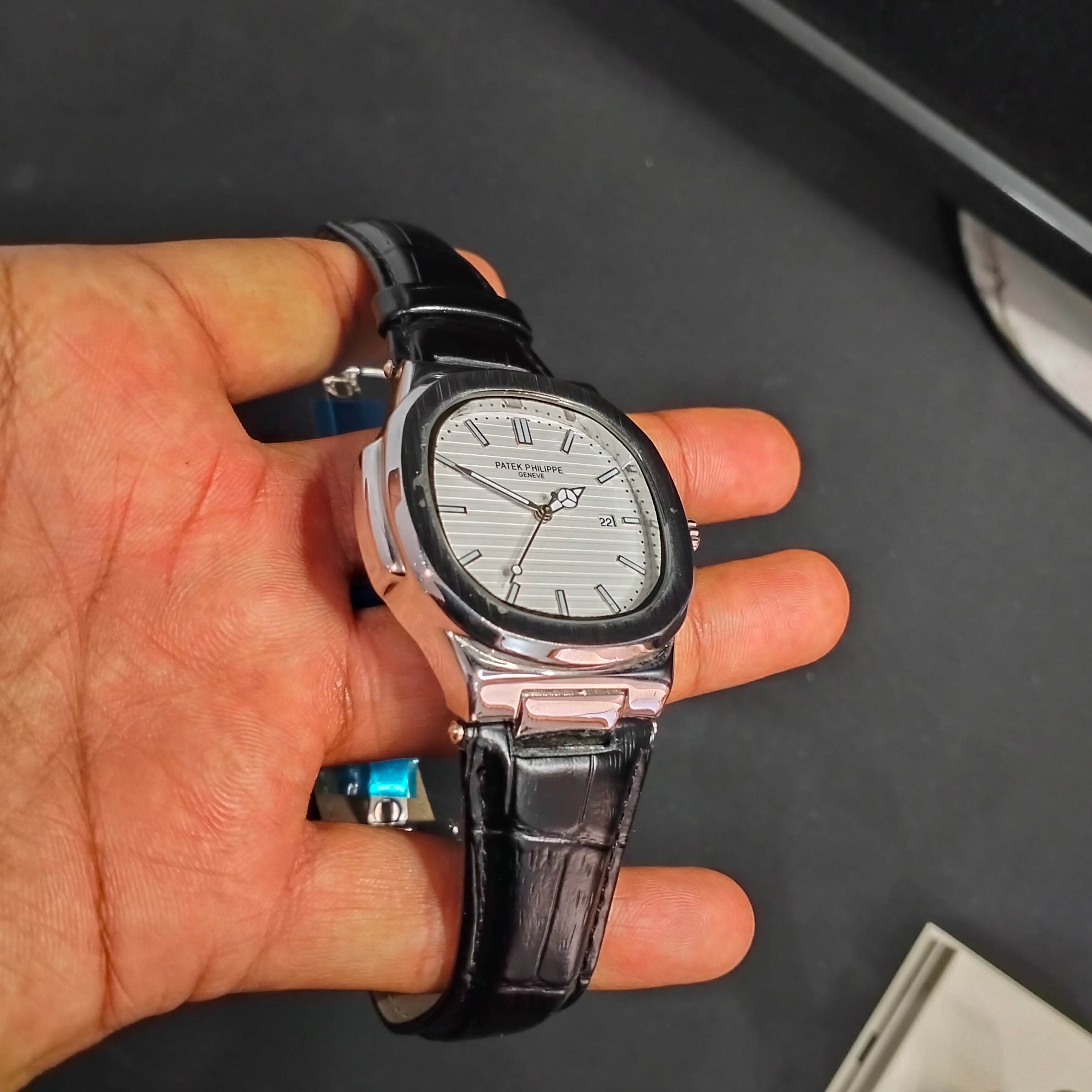 Patek Philippe Geneve - Black & Silver