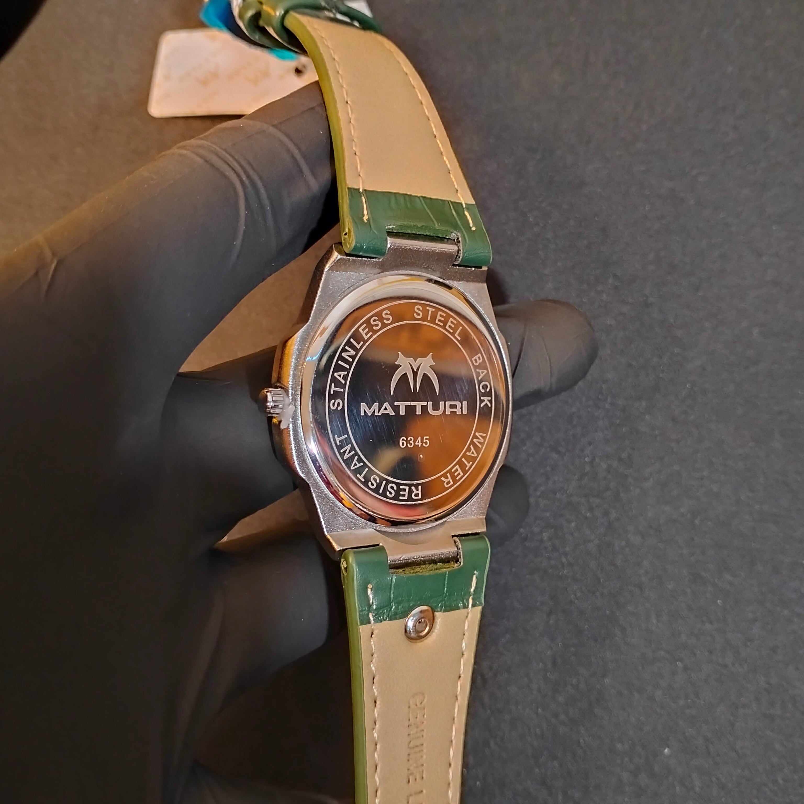 Matturi Classy Green Wrist Watch [Quartz]
