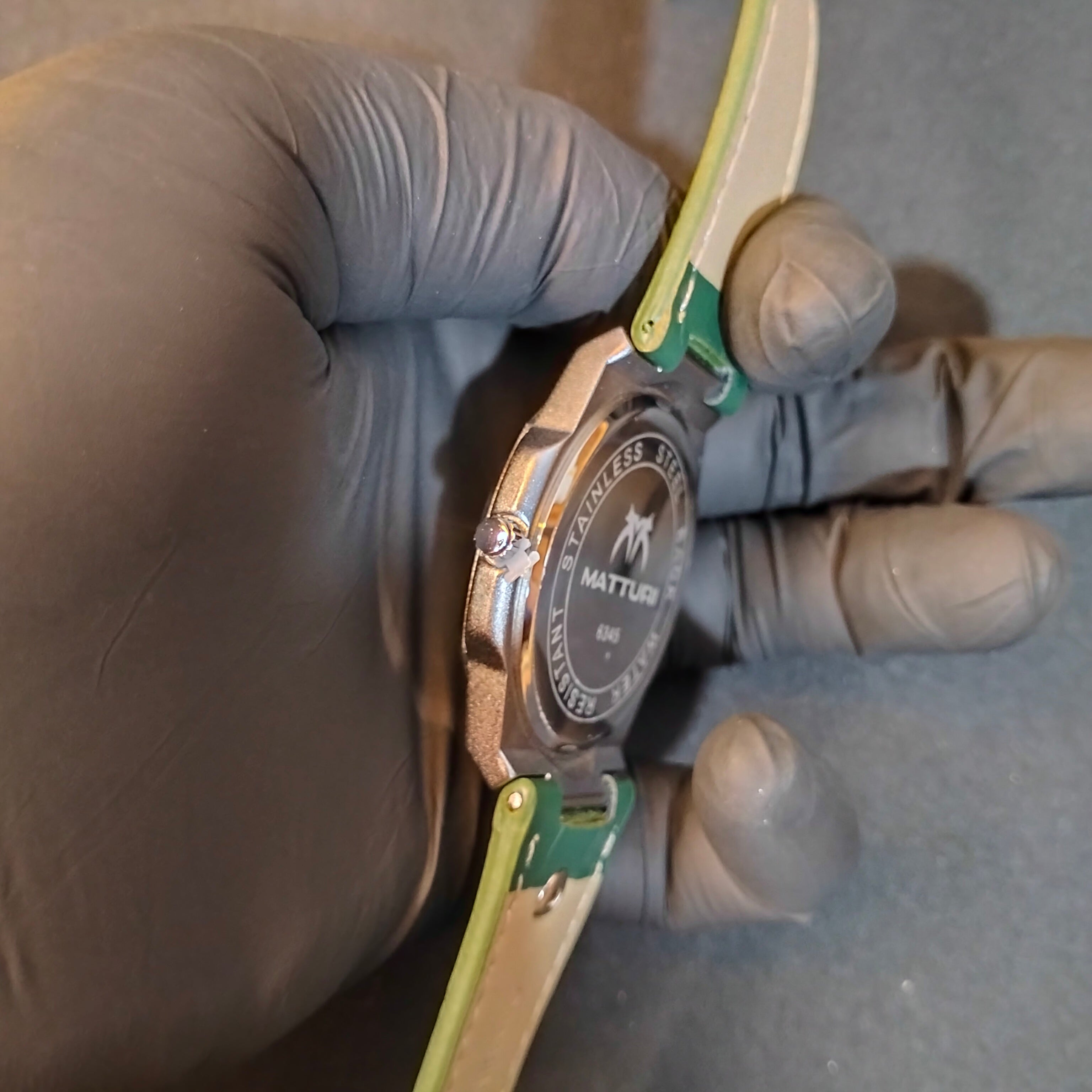 Matturi Classy Green Wrist Watch [Quartz]